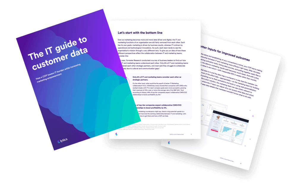 customer data it guide spread